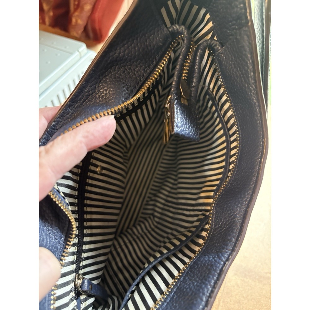 Kate Spade New York Black Pebbled Leather Hobo Shoulder Bag Purse - Picture 7 of 7